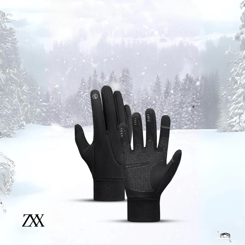 ZXX FrostShield Winter Thermal Gloves – Touchscreen, Windproof & Water-Resistant