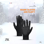 ZXX FrostShield™ | Winter Thermal Gloves – Touchscreen, Windproof & Water-Resistant