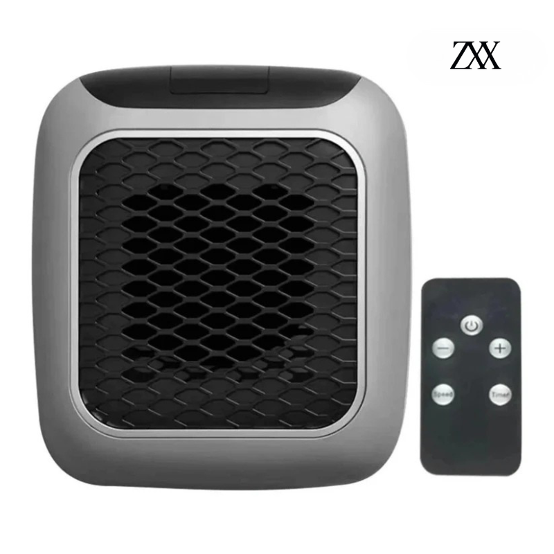 ZXX HeatFlow Plug-In Electric Space Heater – Compact Wall Mounted Heater with Digital Thermostat for Home & Office