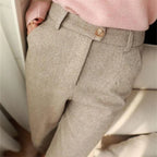 ZXX | Women's Signature Tailored Trousers - Slim Fit Smart Dress Pants