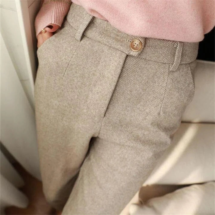 ZXX | Women's Signature Tailored Trousers - Slim Fit Smart Dress Pants