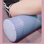 Yoga & Pilates Foam Roller for Deep Muscle Relief & Home Workouts