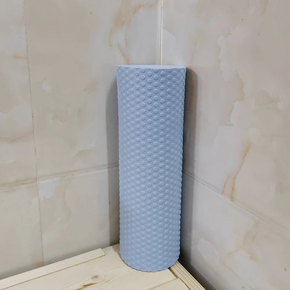 Yoga & Pilates Foam Roller for Deep Muscle Relief & Home Workouts