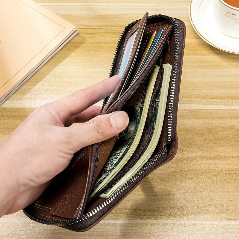 Luxury Leather Wallet – Sophisticated Style & Spacious Design