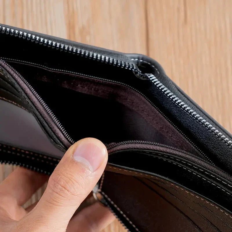 Luxury Leather Wallet – Sophisticated Style & Spacious Design