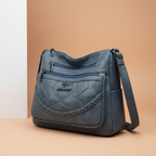 Premium Soft Vegan Leather Crossbody Handbag – Modern Design & Everyday Versatility