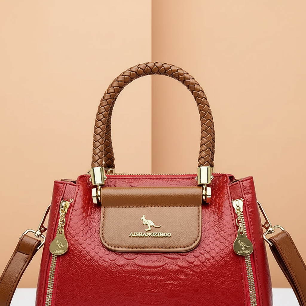 The Eva Women's Luxury Vegan Leather Handbag – Timeless Sophistication