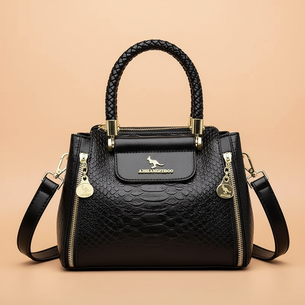 The Eva Women's Luxury Vegan Leather Handbag – Timeless Sophistication