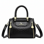 The Eva Women's Luxury Vegan Leather Handbag – Timeless Sophistication