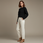 Everesse London | Women’s Chunky Cable-Knit Sweater