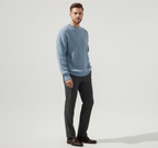 ZXX Men's Ribbed Knitted Oversized Sweater – Relaxed Thermal Comfort