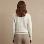 Everesse London | Women’s Chunky Cable-Knit Sweater