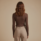 ZXX Cashmere Turtleneck Sweater for Women - Pure Mongolian Wool Knit Jumper