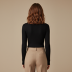 ZXX Cashmere Turtleneck Sweater for Women - Pure Mongolian Wool Knit Jumper