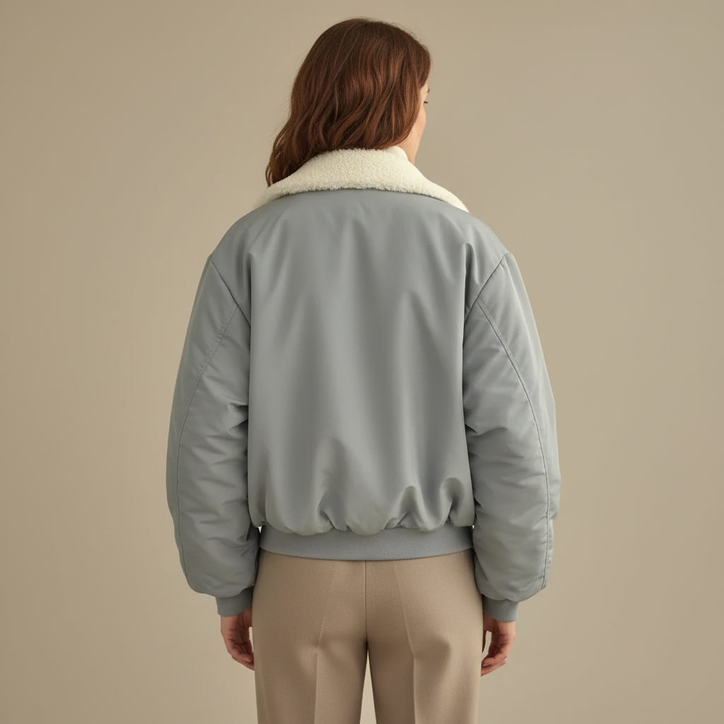 ZXX  FrostLuxe™ | Women’s Hooded Winter Jacket – Short Insulated Coat for Effortless Warmth