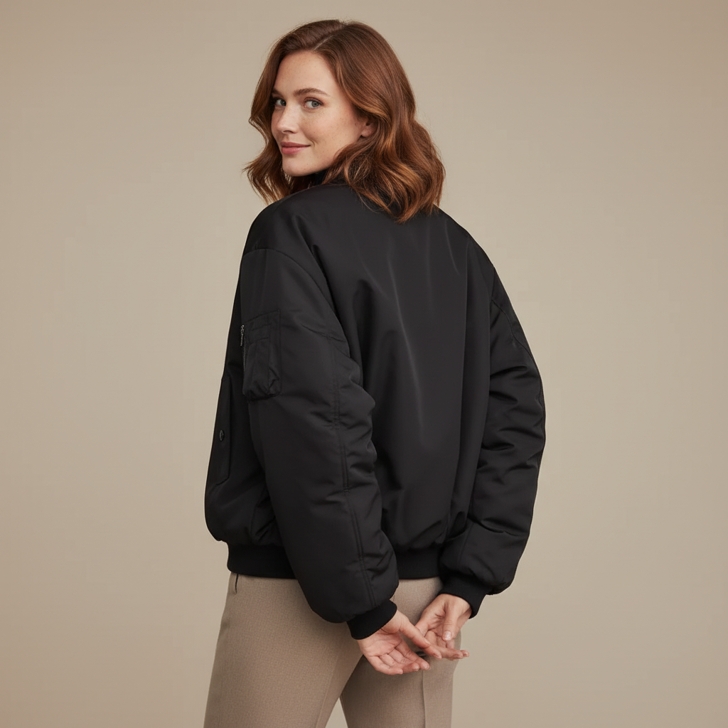 ZXX  FrostLuxe™ | Women’s Hooded Winter Jacket – Short Insulated Coat for Effortless Warmth
