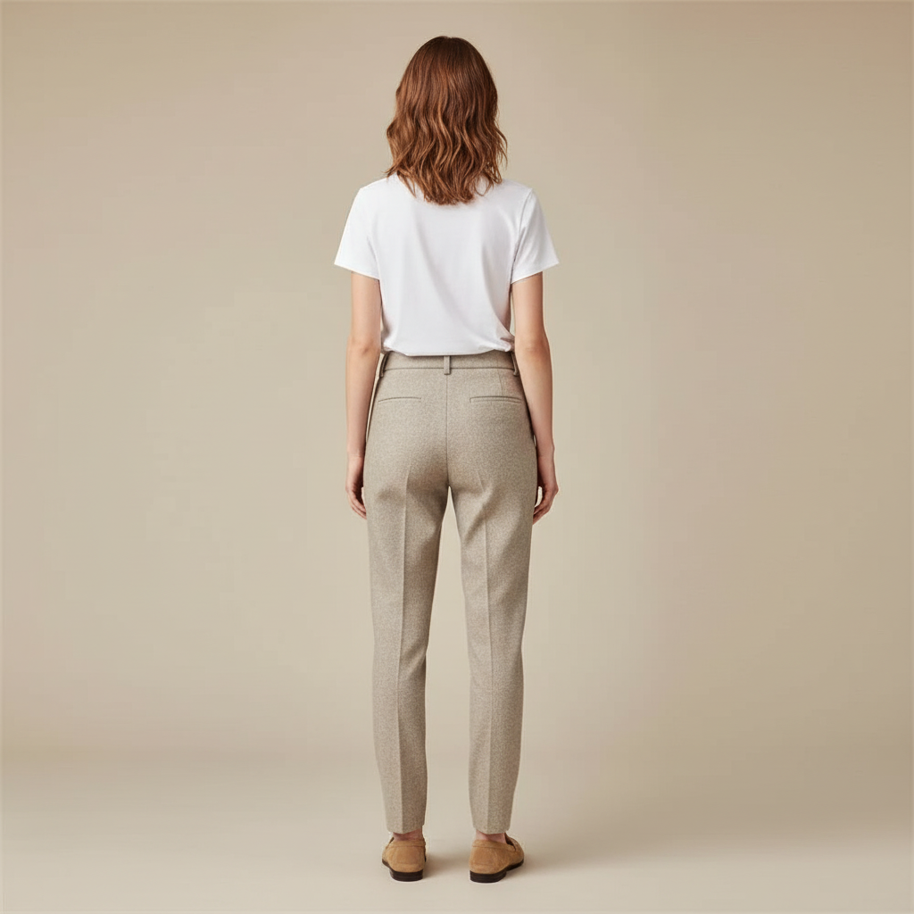 ZXX | Women's Signature Tailored Trousers - Slim Fit Smart Dress Pants