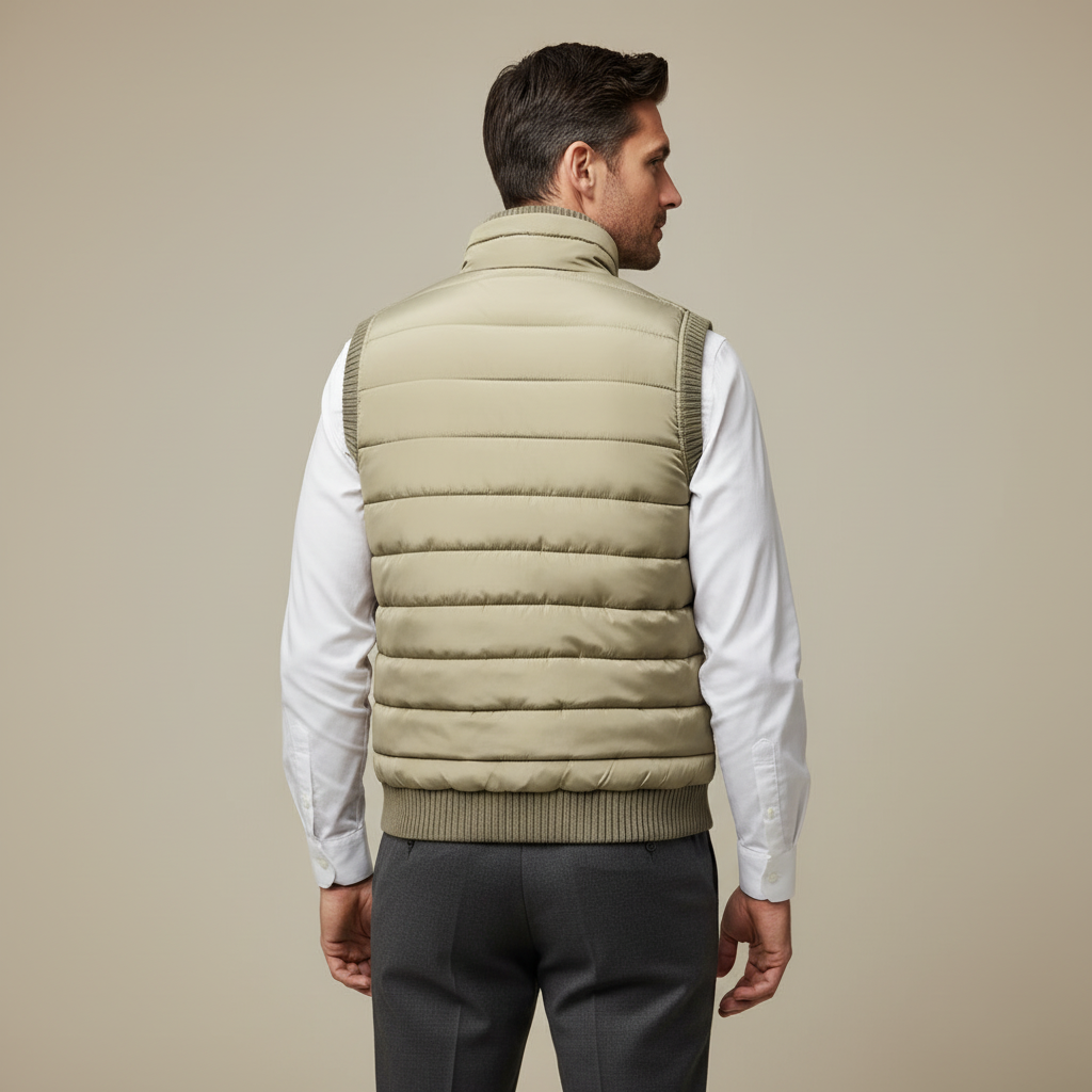 ZXX LeviTherm™ | Fleece Bodywarmer for Men – Lightweight Warmth, Modern Winter Style
