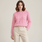 Everesse London | Women’s Chunky Cable-Knit Sweater