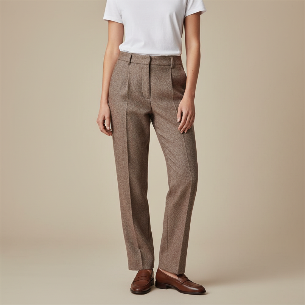 ZXX | Women's Signature Tailored Trousers - Slim Fit Smart Dress Pants
