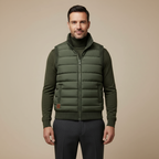 ZXX LeviTherm™ | Fleece Bodywarmer for Men – Lightweight Warmth, Modern Winter Style