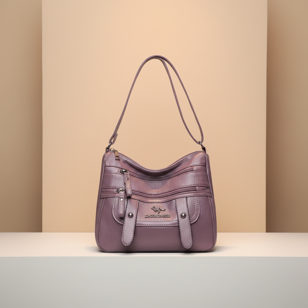 The Mila Women's Premium Vegan Leather Handbag – Modern Everyday Practicality