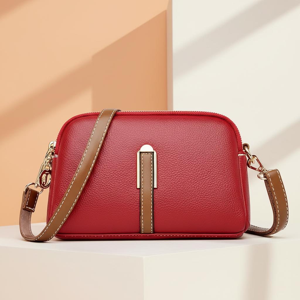 Women's Premium Vegan Leather Mini Handbag – Compact Elegance