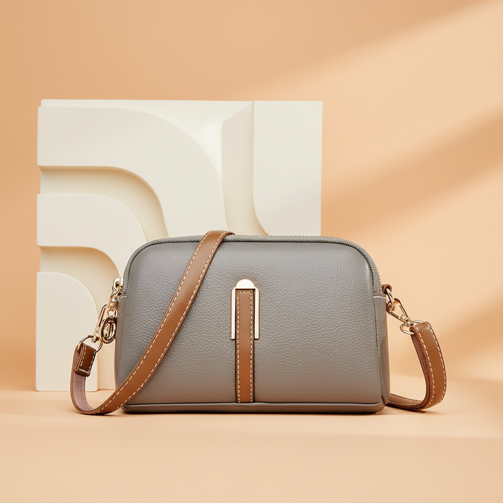 Women's Premium Vegan Leather Mini Handbag – Compact Elegance