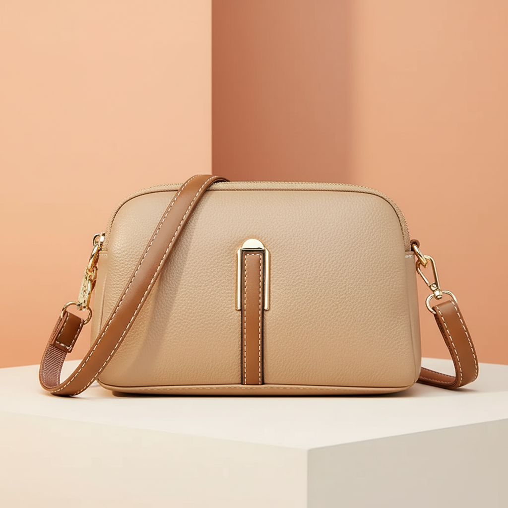 Women's Premium Vegan Leather Mini Handbag – Compact Elegance